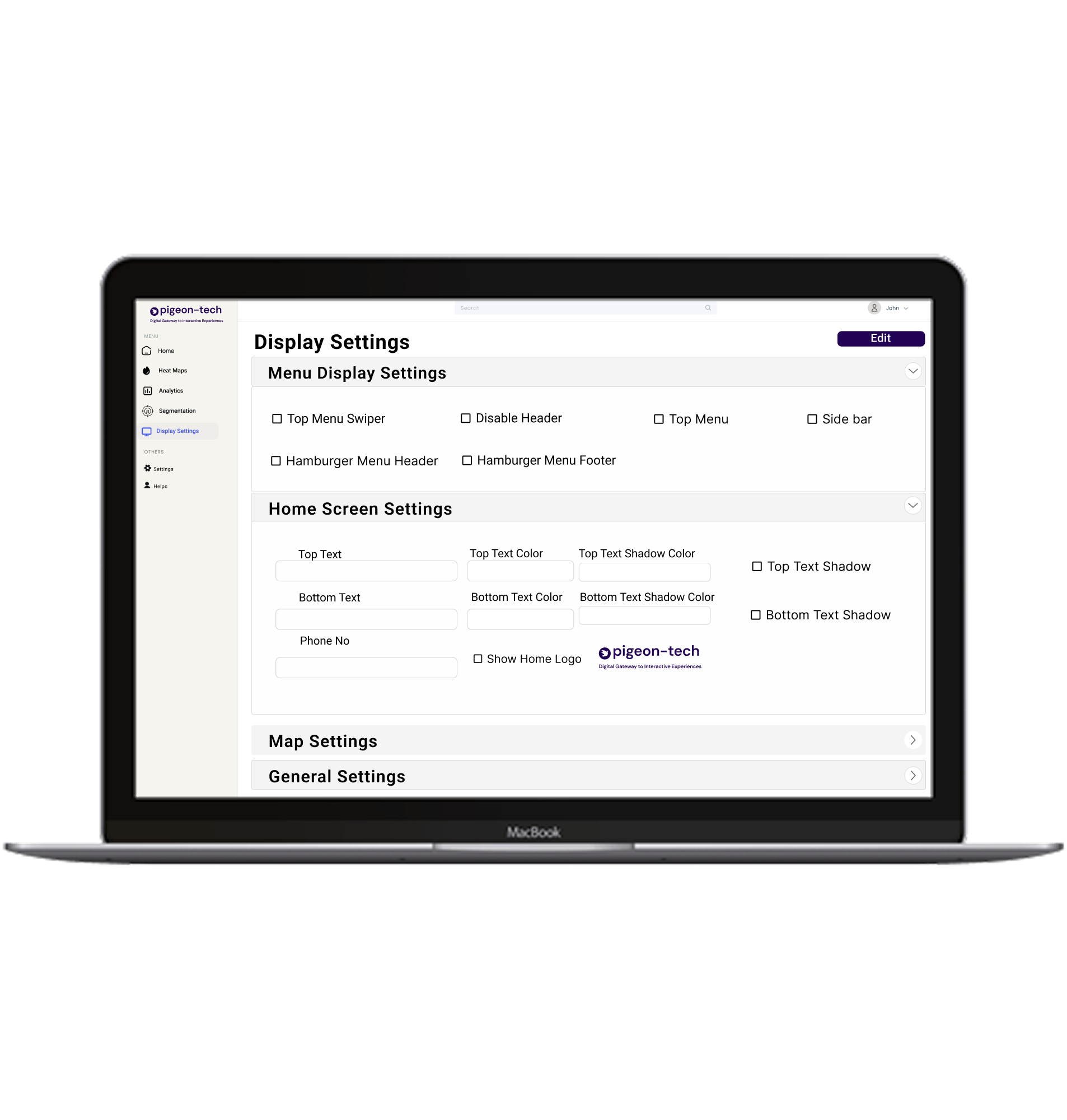 White-label visitor app