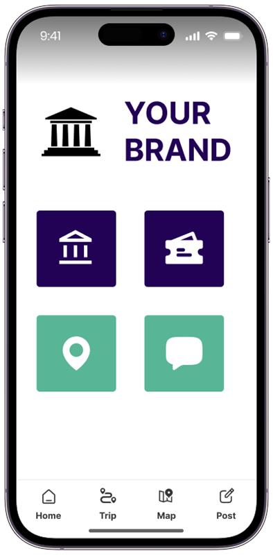 White-label visitor app