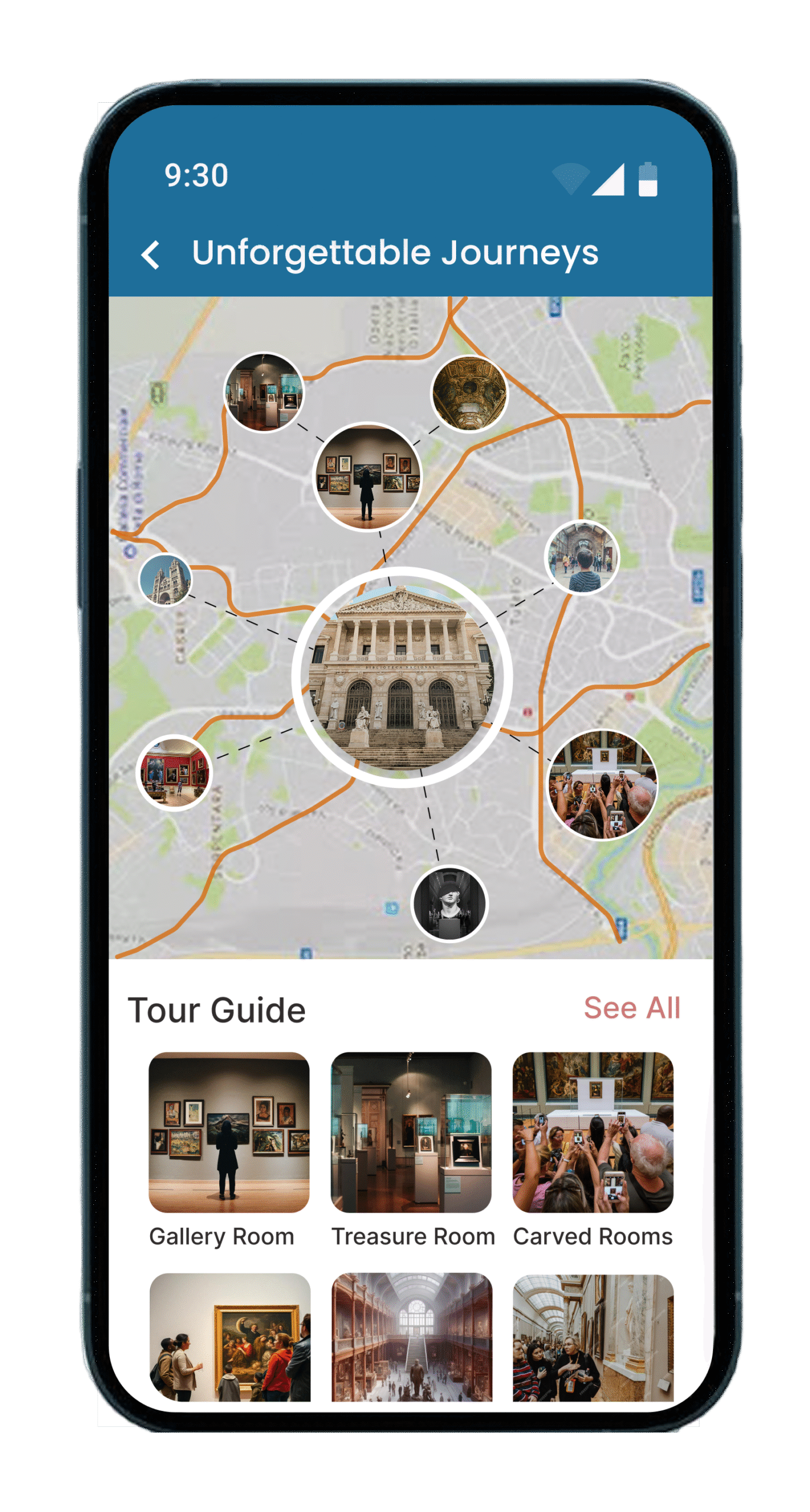 Tour Guide CTA Smart tour guide app
