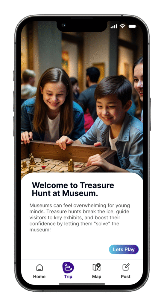 Treasure Hunt CTA Interactive treasure hunt