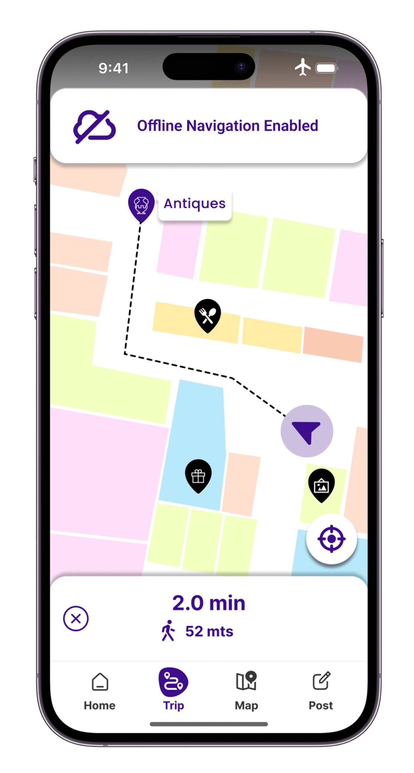Offline navigation
