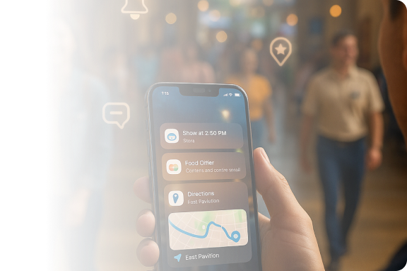 Transforming visitor navigation 2 In-App Messaging