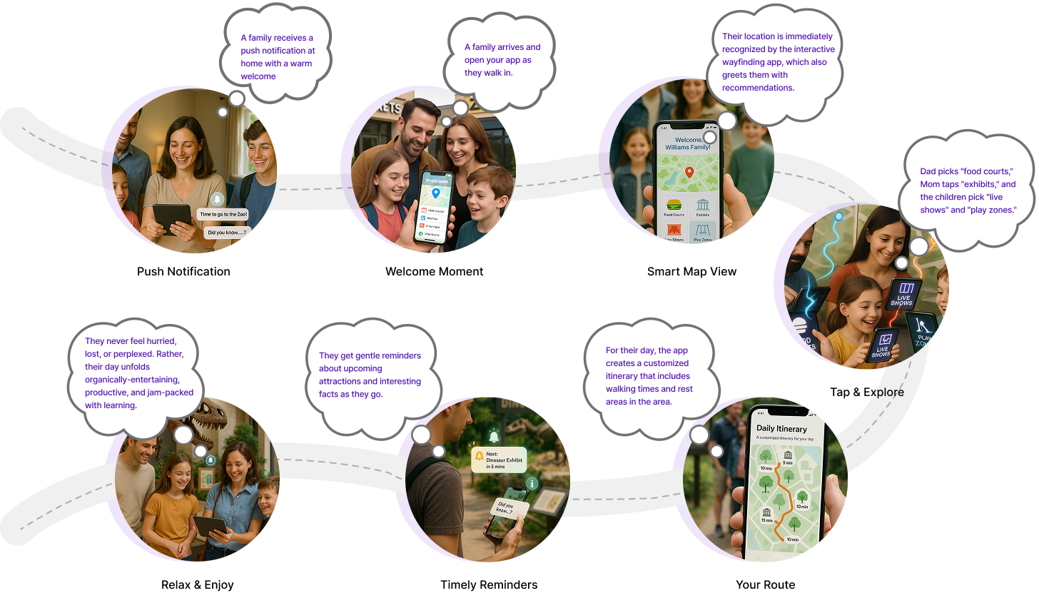 how it helps Digital Wayfinding App