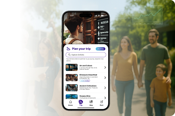 plan your trip Digital Wayfinding App