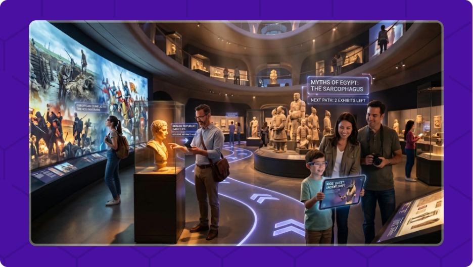 Every Exhibit has a Story: Object Recognition Helps See it!